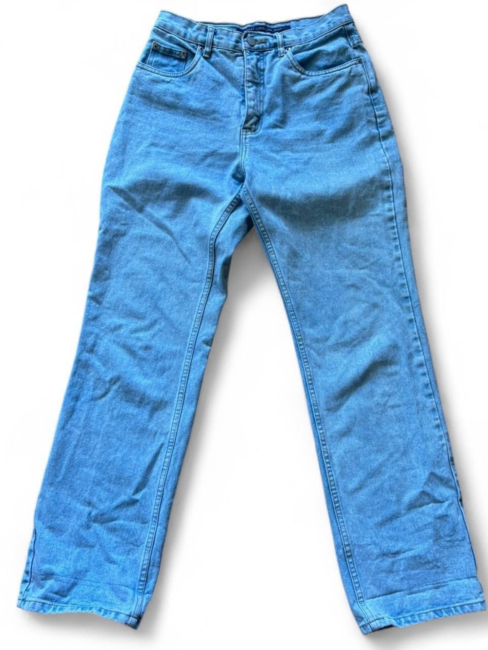 bill blass Women's Straight Leg Jeans - Light Blue